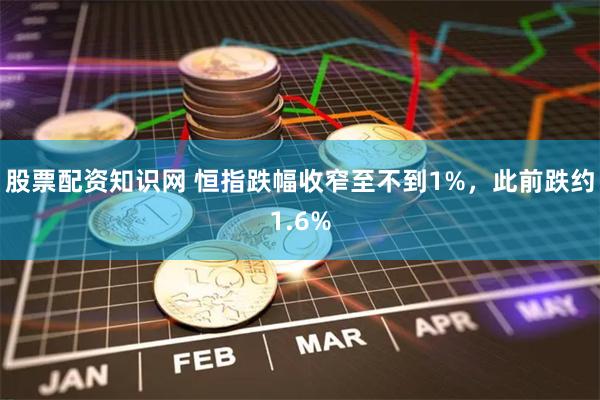 股票配资知识网 恒指跌幅收窄至不到1%，此前跌约1.6%