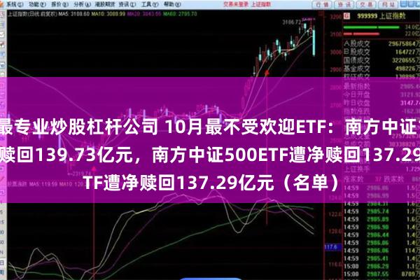 最专业炒股杠杆公司 10月最不受欢迎ETF：南方中证1000ETF遭净赎回139.73亿元，南方中证500ETF遭净赎回137.29亿元（名单）